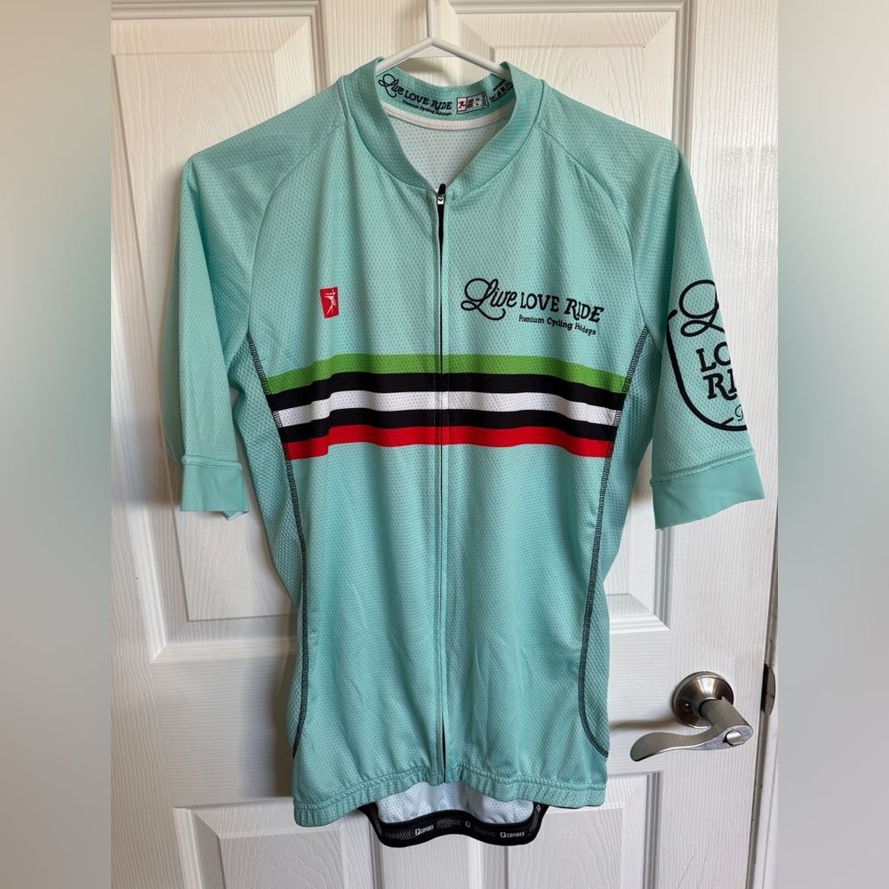 Live Love Ride Cycling Jersey UK size L